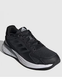 adidas Response Run - Dark Grey, Size 8, Women