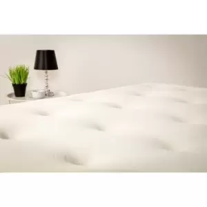 Starlightbeds - Starlight Beds Hand Tufted Memory Foam Quilted Mattress, 4ft6 Double 135cm x 190cm