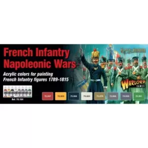 French Napoleonic Paint set (8) (Boxed Vallejo)