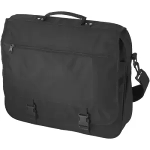 Bullet Anchorage Conference Bag (Pack Of 2) (40 x 10 x 33 cm) (Solid Black)