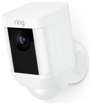 Ring Spotlight Camera White