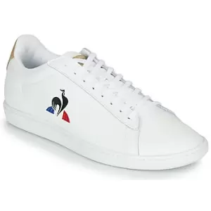Le Coq Sportif COURTSET mens Shoes Trainers in White,5.5,6.5,7.5,8,9,9.5,10.5,11