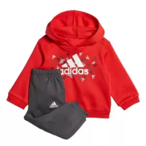 adidas Badge of Sport Graphic Jogger Kids - Red