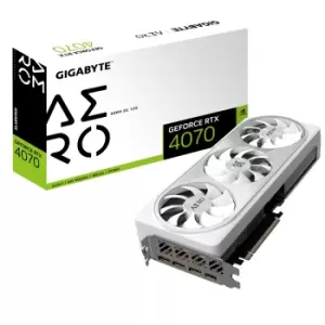 Gigabyte GV-N4070AERO OC-12GD graphics card NVIDIA GeForce RTX...
