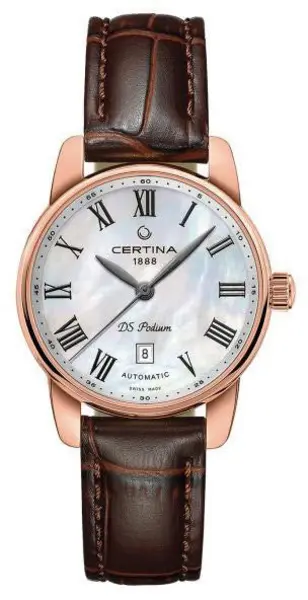 Certina Watch DS Podium Lady Automatic - White CRT-457