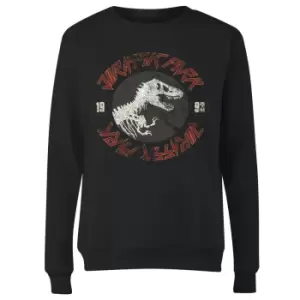 Jurassic Park Classic Twist Womens Sweatshirt - Black - L