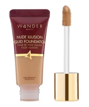 Wander Beauty Nude Illusion Liquid Foundation Golden Medium