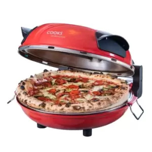 Cooks Professional K132 Red Pizza Oven - wilko