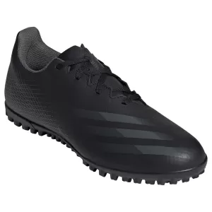 adidas Junior X Ghosted .4 Astro Turf Football Boot - Black, Size 5.5