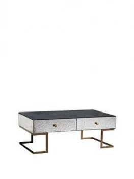 Hudson Living Amberly Glass Coffee Table