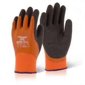 Wonder Grip Thermo Plus Glove Medium Orange Pack 12 Ref WG338M Up to 3