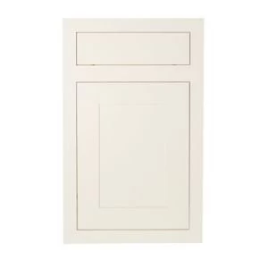 Cooke Lewis Carisbrooke Ivory Fixed frame cabinet door W450mm