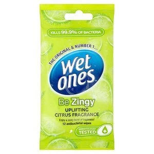 Wet Ones Wipes Cleansing Travel Pack x 12