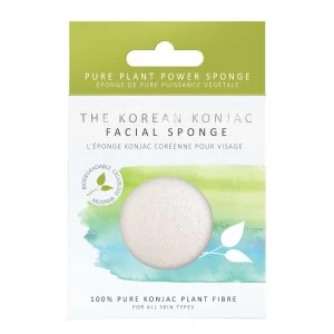 The Konjac Sponge Co Premium Facial Puff Konjac Sponge (Pure White)
