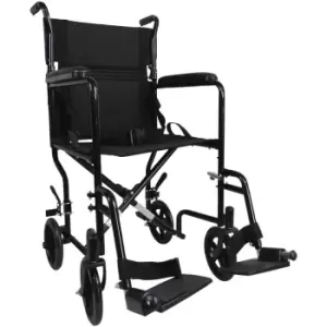 Aidapt Alum Transport Chair - Black