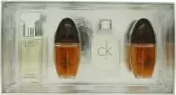 Calvin Klein Women Miniature Gift Set 15ml Eternity Eau de Parfum + 15ml CK One Eau de Toilette + 2 x 15ml Obsession EDP