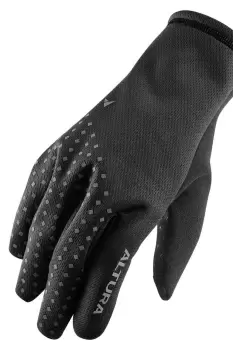 Altura Nightvision Fleece Windproof Cycling Gloves in Black