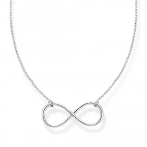 Sterling Silver Infinity Necklace KE2139-001-21-L45V