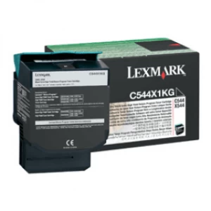 Lexmark C544X1KG Black Laser Toner Ink Cartridge