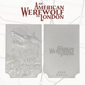 An American Werewolf In London Limited Edition Silver Plated Replica
