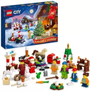 LEGO City Advent Calendar 2022 Christmas Toys for Kids 60352