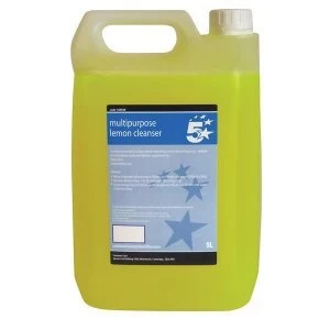 5 Star Facilities 5 Litre Concentrated Multipurpose Cleaner Lemon