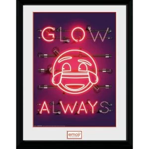Emoji Glow Collector Print