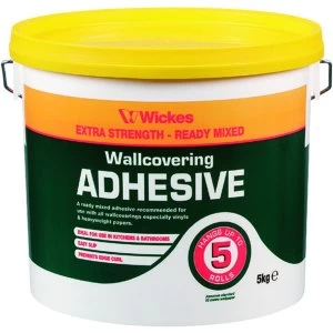 Wickes Ready Mixed Wallpaper Adhesive - 5KG