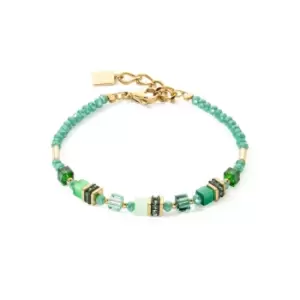 Mini Cubes Green Bracelet 4565/30-0500