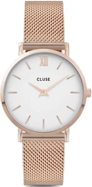 Cluse Watch Minuit Ladies - White CLS-104