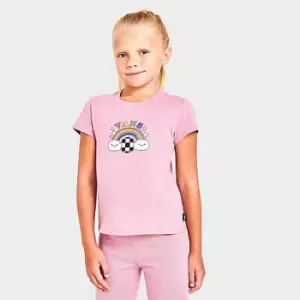 Toddler and Girls Little Kids Vans Happy Bow T-Shirt