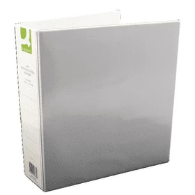 Q Connect Presentation 50mm A4 White 4D Ring Binder Pack of 6 KF0133