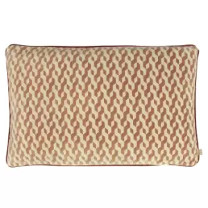 Dione Geometric Rectangular Cushion Ember, Ember / 40 x 60cm / Polyester Filled