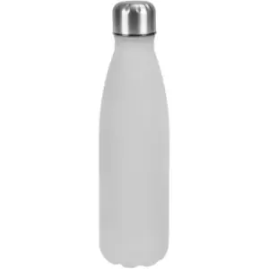 Asab - Stainless Steel Water Bottle Vacuum Insulated Flask Thermos Travel 500ml grey