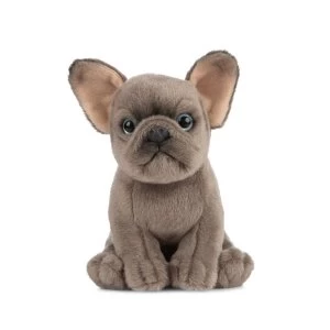 Living Nature Soft Toy - Plush French Bulldog Puppy (16cm)