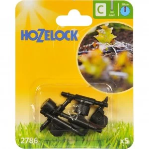 Hozelock CLASSIC MICRO In Line Mini Sprinkler 5/32" / 4mm Pack of 5