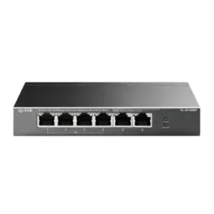 TP Link TL-SF1006P network switch Unmanaged Fast Ethernet (10/100) Power over Ethernet (PoE) Black
