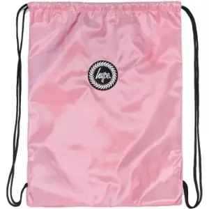 Hype Crest Drawstring Bag (One Size) (Pink)