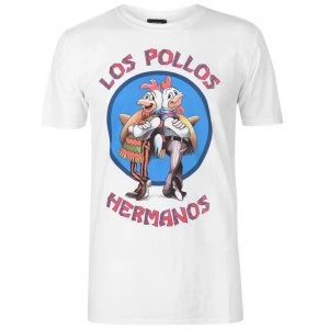 Character Breaking Bad T Shirt Mens - Los Pollos