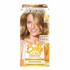 Garnier Belle Color Natural Dark Blonde 7 Permanent Hair Dye - wilko