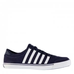 K Swiss Chilton Canvas Trainers - Navy/White