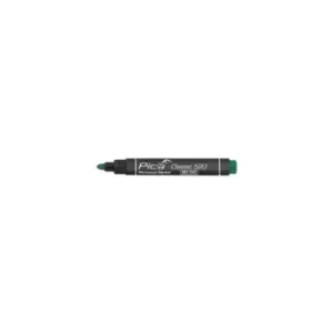 520/36 Permanent Marker Pen 1-4mm Round Bullet Tip Green Fast Drying - Pica