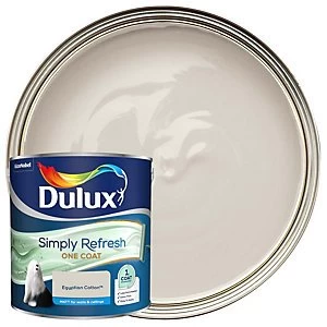 Dulux Simply Refresh One Coat Egyptian Cotton Matt Emulsion Paint 2.5L