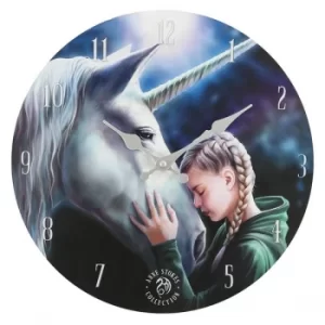 Anne Stokes The Wish MDF Clock