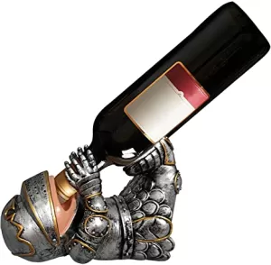 Knight Guzzlers Wine Bottle Holder