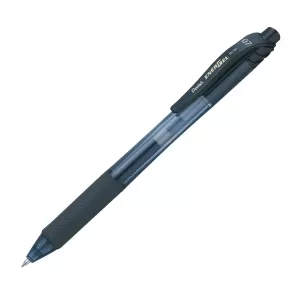 Pentel EnerGel X Retractable Gel Pen Medium Black Pack of 12 BL107-AX