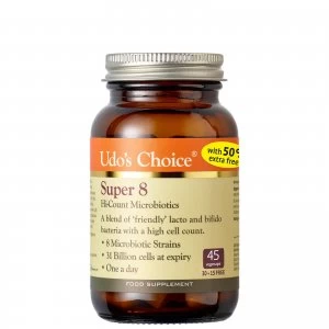 Udo's Choice Super 8 Microbiotics - 30 Vegecaps (6+1)