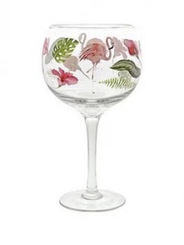 Ginology Flamingo Copa Glass