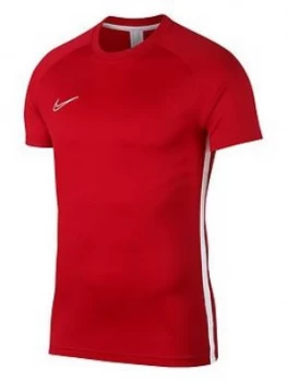 Boys, Nike Junior Academy Dry T-Shirt, Red, Size L (12-13 Years)