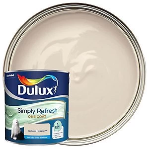 Dulux Simply Refresh One Coat Natural Hessian Matt Emulsion Paint 2.5L